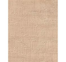 New Beige Colour Moroccon Design Wool Rug